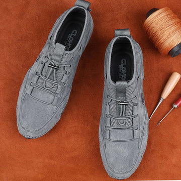 Men Comfy Round Toe Soft Soles Casual Shoes